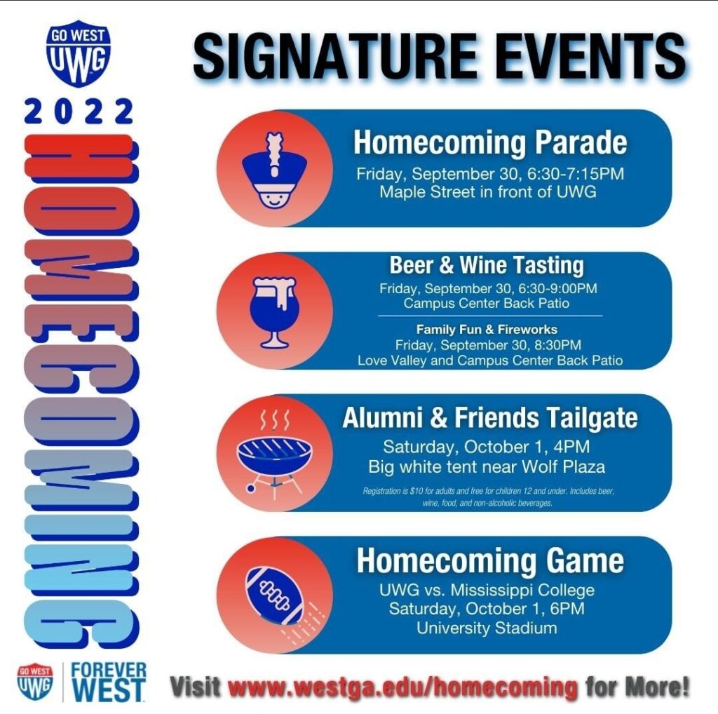 Homecoming Week: Events for Alumni