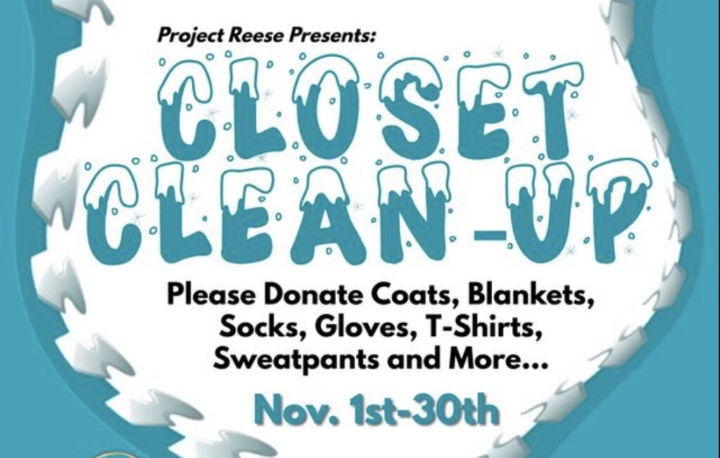 Project Reese Hosts Closet Clean-Up